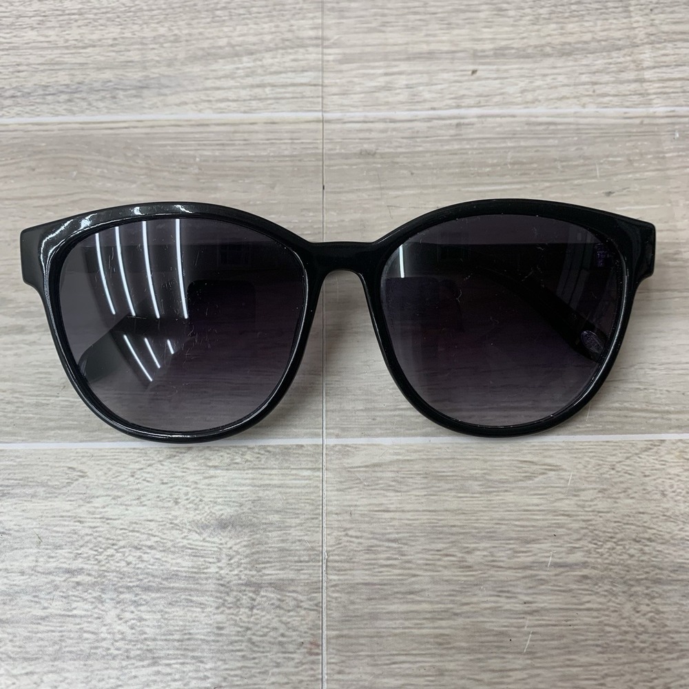 Vintage Fossil Sunglasses Black Silver Frame Retro Y2K Shades Frames Only